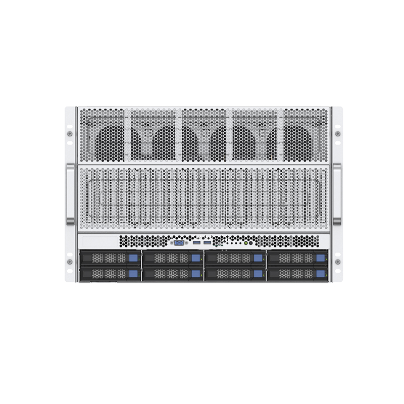 AI服务器，7U机架式支持2颗AMD EPYC™ 9004/9005系列处理器，具备性能卓越、扩展性强和可靠性高等特点