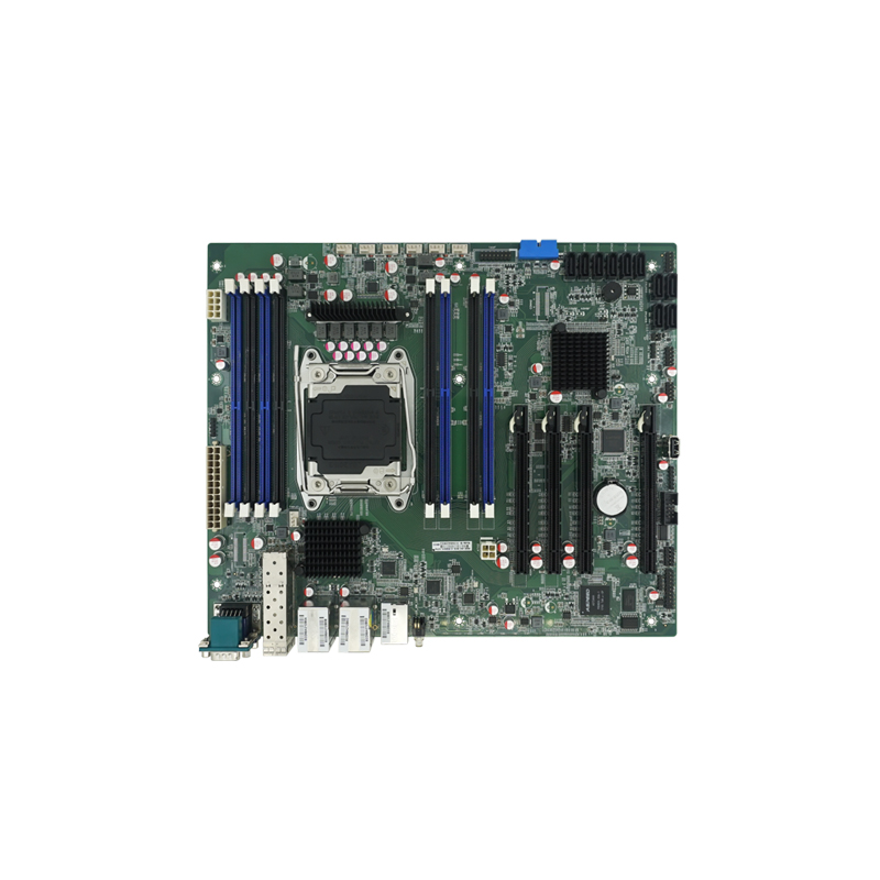 智微智能P8SCA单路主板，支持1颗Intel ®至强® E5-1600 v3/v4，E5-2600 V4/V3系列高性能处理器；