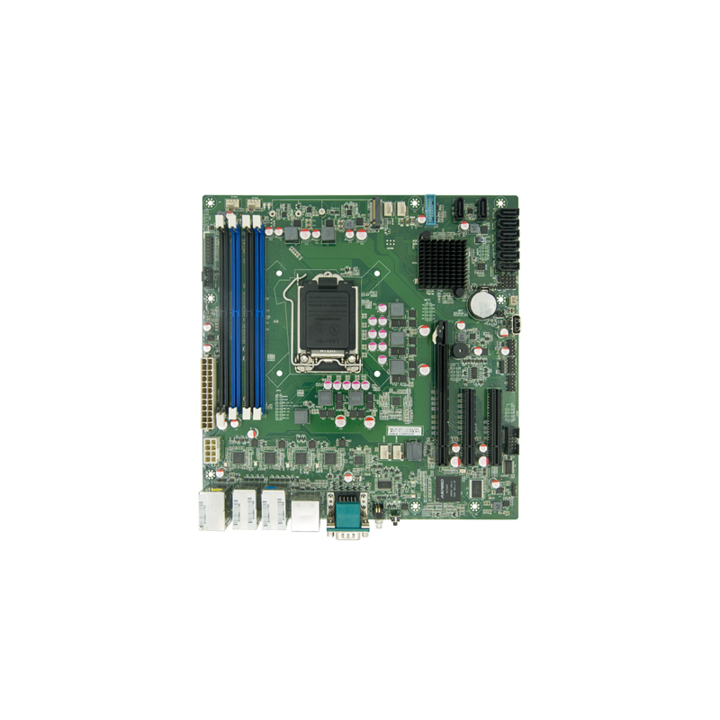 智微智能P10SCM单路主板，支持英特尔® 至强™ E3-1200 v6/v5系列处理器