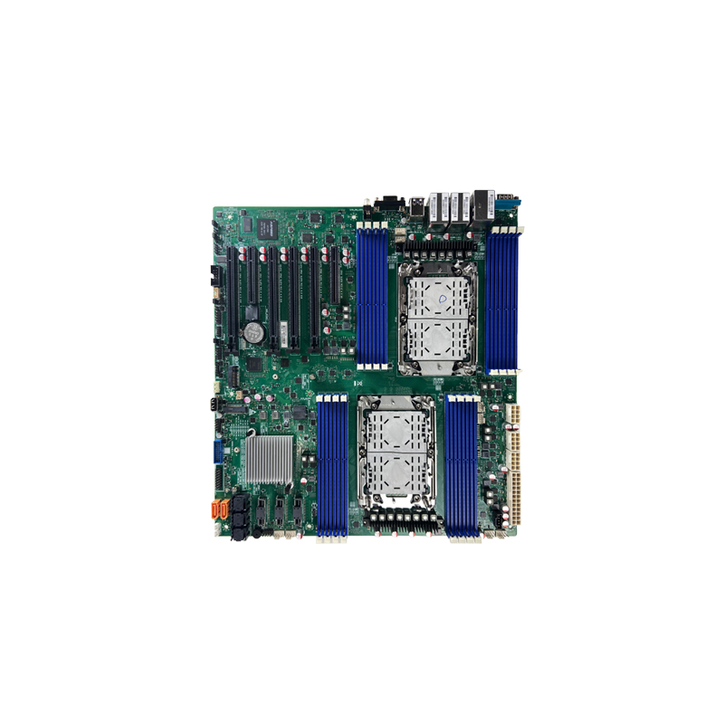 智微智能P13DRE双路双卡主板，支持Intel® Xeon®第三代可扩展系列处理器